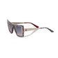 Chic Zebra Pattern Square Sunglasses