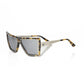 Chic Turtle Pattern Square Sunglasses