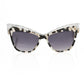 Chic Cat Eye Sunglasses with Pearly Accent