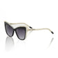 Chic Cat Eye Sunglasses with Pearly Accents
