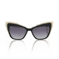 Chic Cat Eye Sunglasses with Pearly Accents