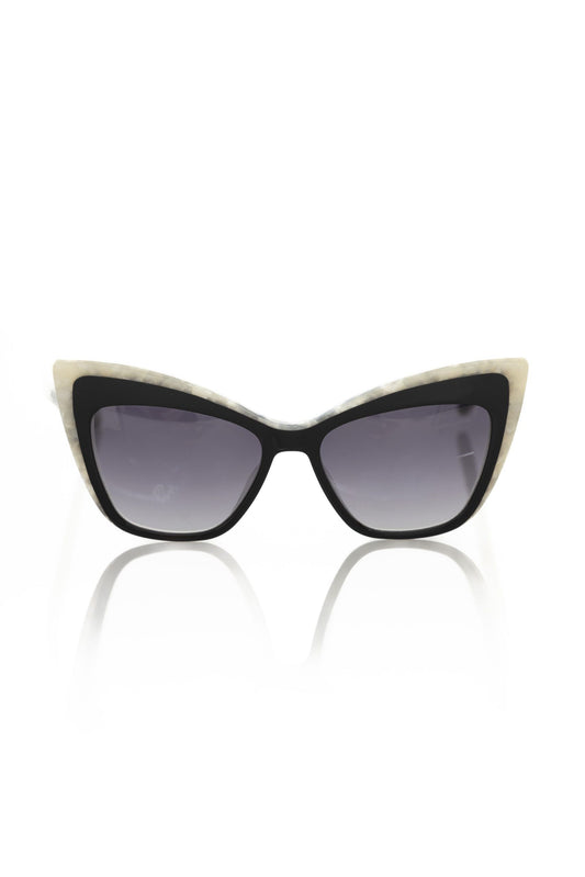 Chic Cat Eye Sunglasses with Pearly Accents