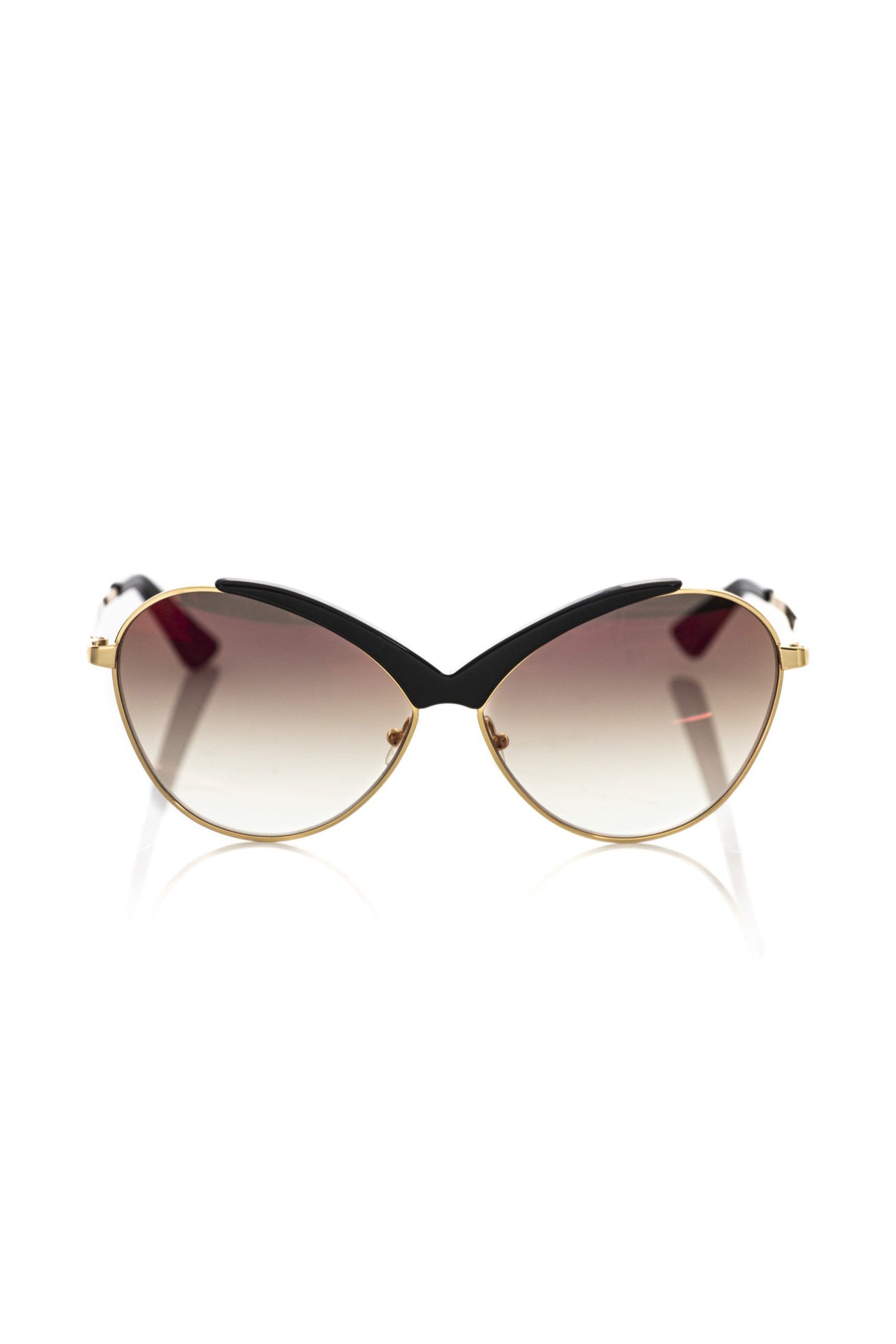 Chic Butterfly-Shaped Sunglasses in Glossy Black