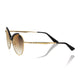 Chic Butterfly-Shaped Sunglasses in Glossy Black