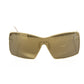 Elegant Metallic Shield Sunglasses
