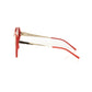 Chic Butterfly Gold and Coral Eyeglasses