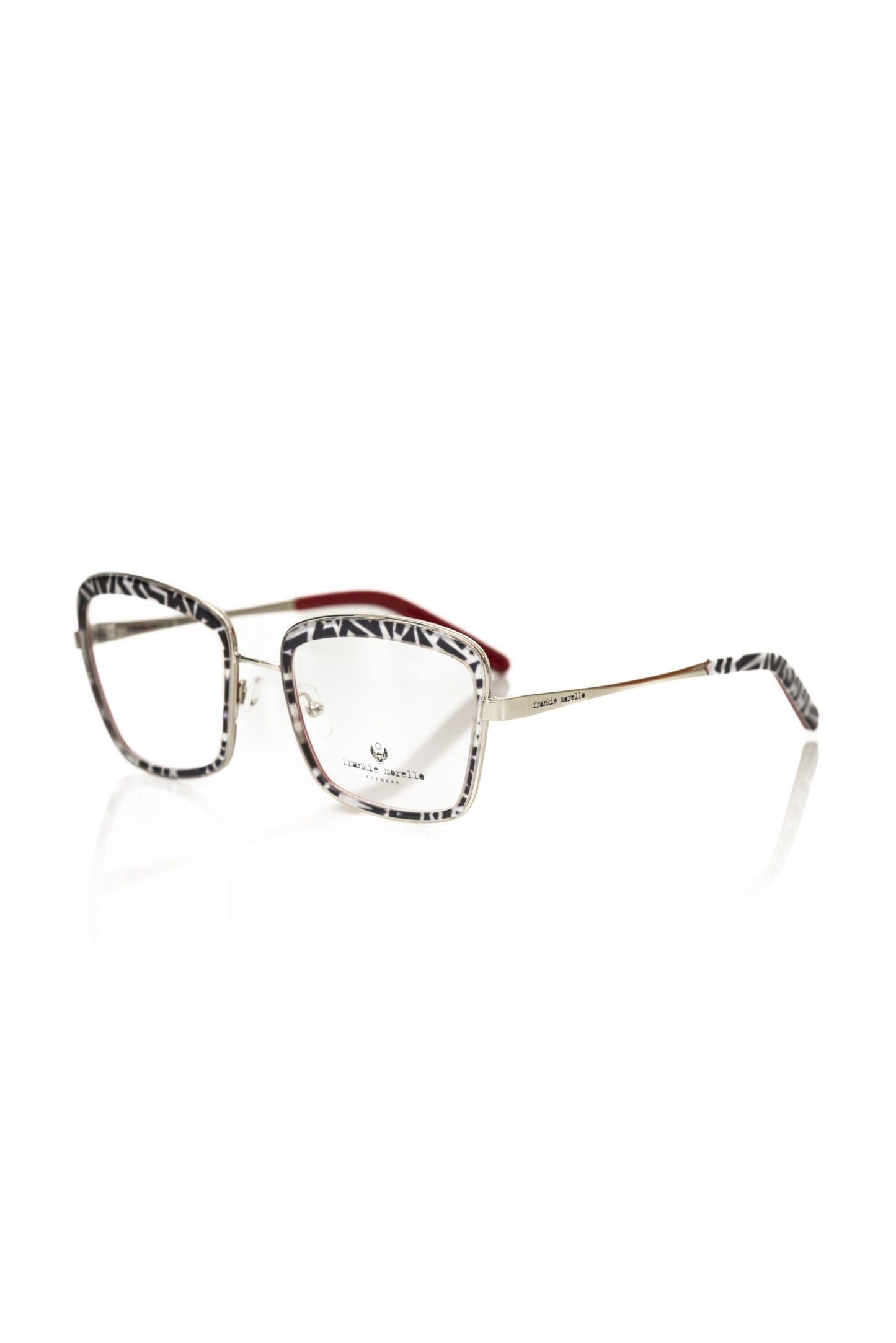 Chic Zebra Pattern Square Eyeglasses