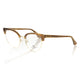 Glitter-Trimmed Clubmaster Eyeglasses