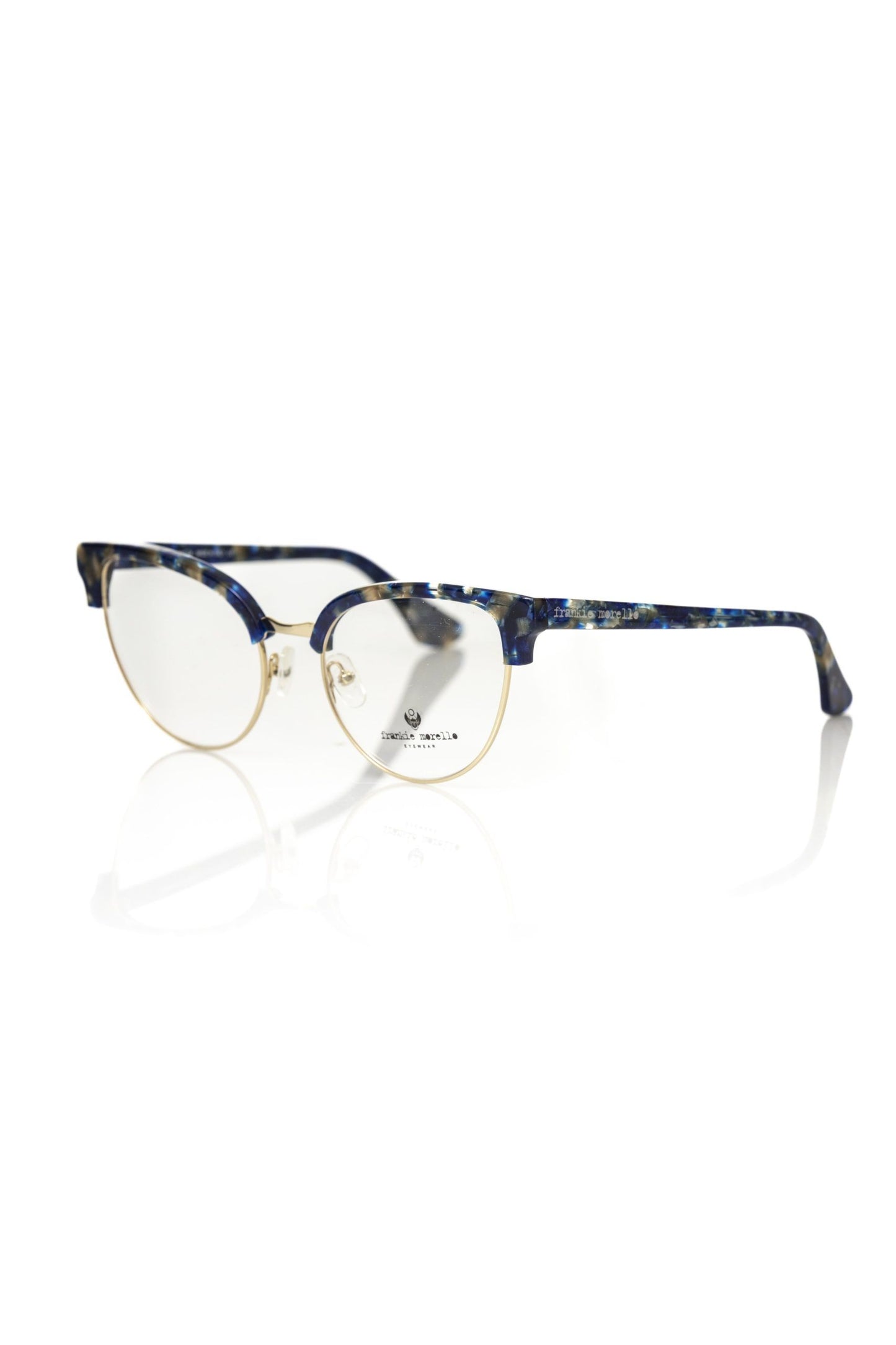 Blue Mother Of Pearl Clubmaster Eyeglasses