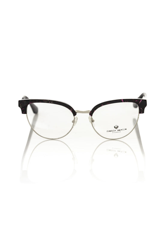 Glittering Bordeaux Clubmaster Eyeglasses