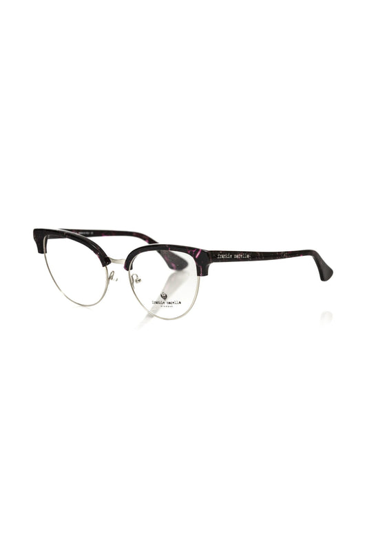 Glittering Bordeaux Clubmaster Eyeglasses