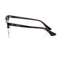 Glittering Bordeaux Clubmaster Eyeglasses