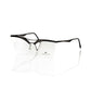Glitter Black Metal Clubmaster Eyeglasses