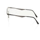 Glitter Black Metal Clubmaster Eyeglasses