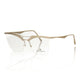 Glitter Brown Clubmaster Eyeglass Frames