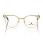 Geometric Chic Clubmaster Eyeglasses