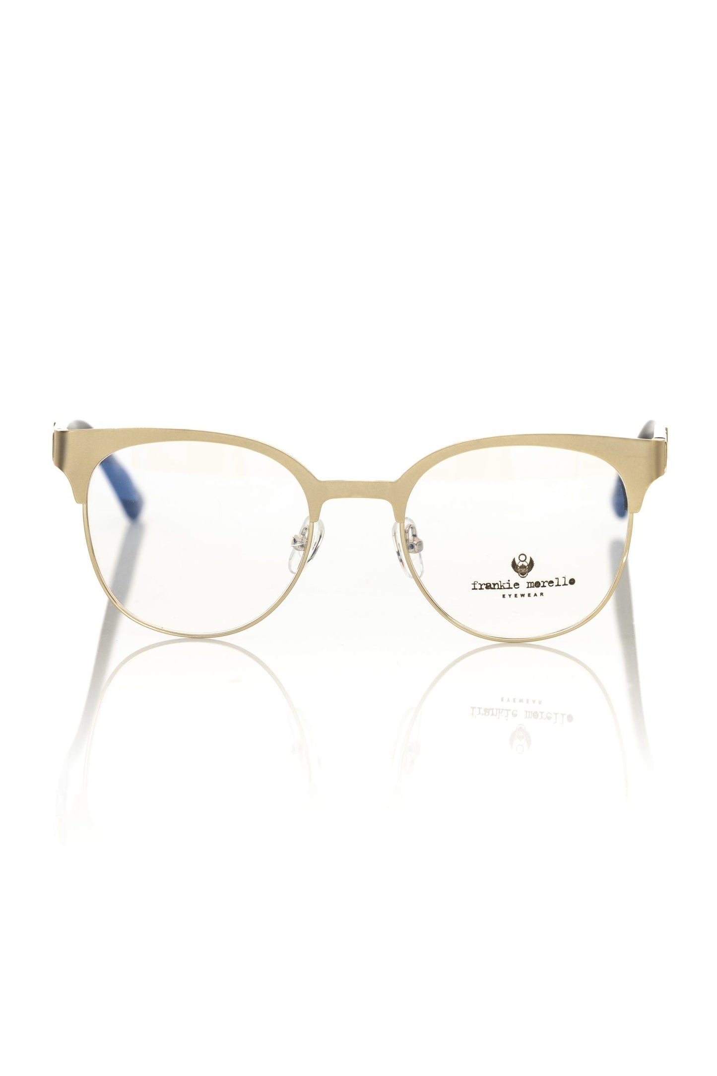 Geometric Chic Clubmaster Eyeglasses