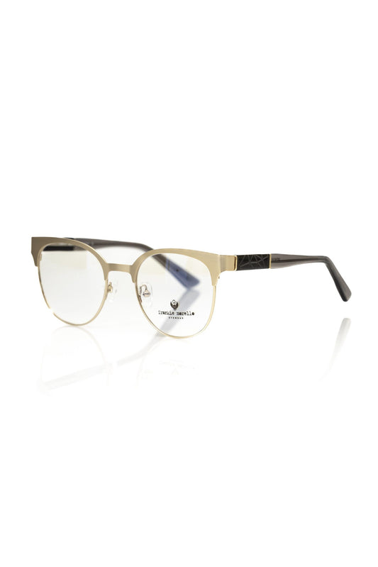 Geometric Chic Clubmaster Eyeglasses