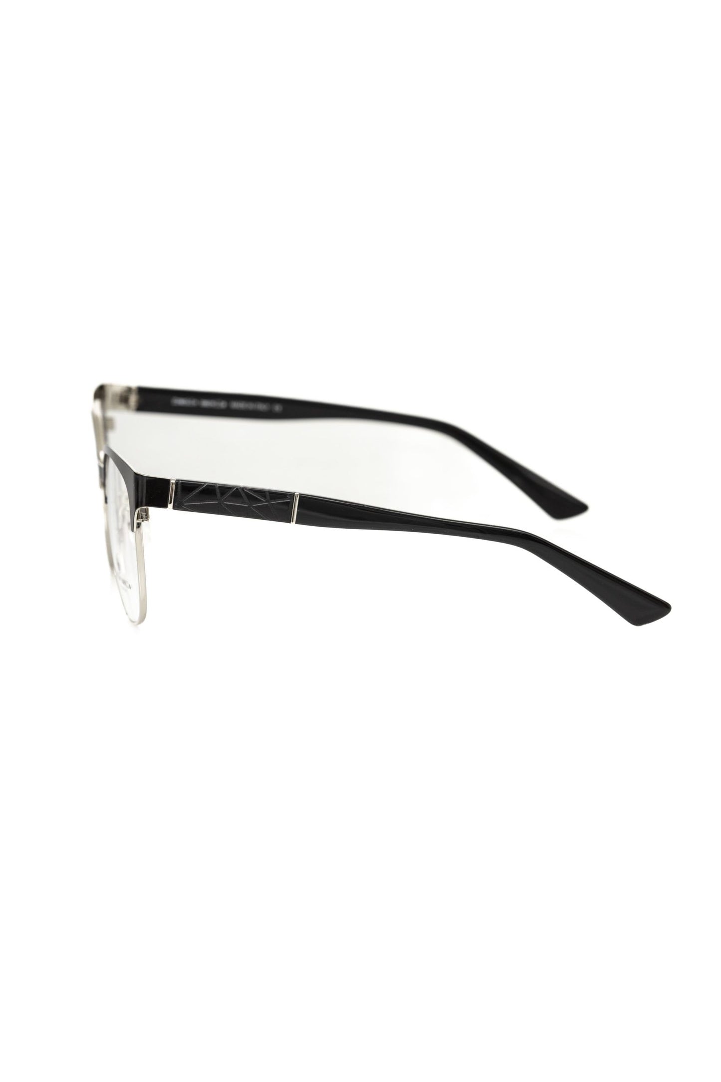 Chic Geometric Black Clubmaster Eyeglasses