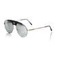 Chic Shield Smoke Gray Lens Sunglasses