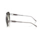 Elegant Shield Sunglasses with Havana Profile