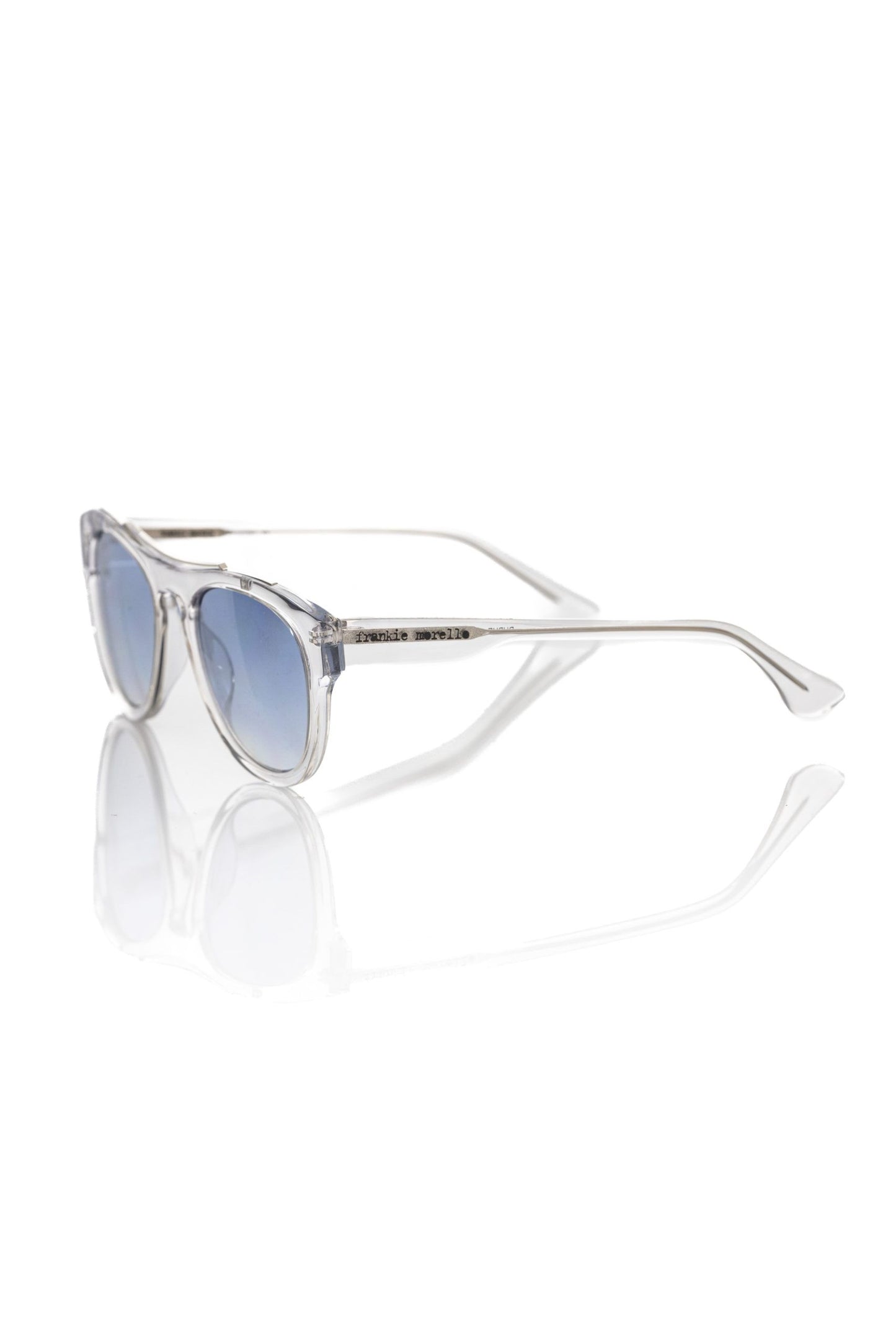 Chic Shaded Blue Lens Wayfarer Sunglasses