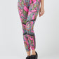 Chic Fuchsia Patterned Leggings