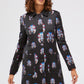 Chic Fantasy Buttoned Women's Coat