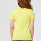 Sunshine Yellow Front Print Tee