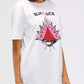 Elegant White Printed Tee