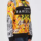 Chic Multicolor Fantasy Sweater