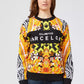 Chic Multicolor Fantasy Sweater