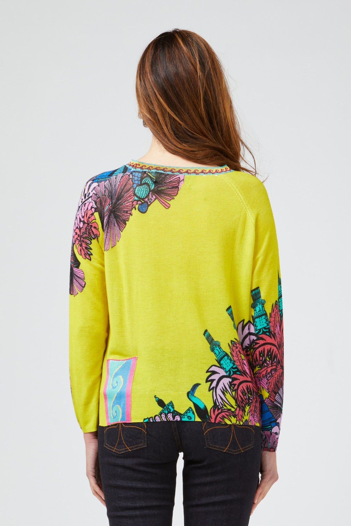 Vibrant Fantasy Lightweight Long-Sleeve Shirt