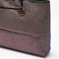 Glittering Gold Shoulder Bag with Lacquered Handle
