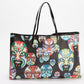 Oriental Fantasy Print Chic Shoulder Bag