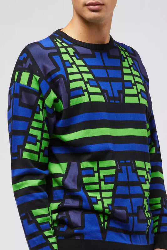 Multicolored Fantasy Men's Sweater