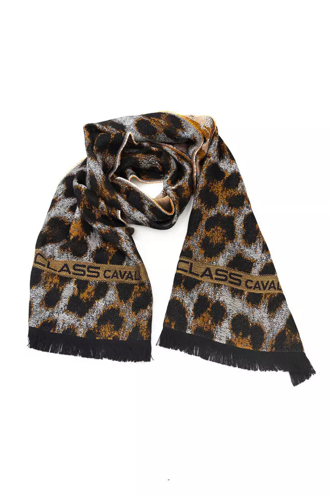 Elegant Animalier Fantasy Logo Scarf