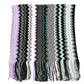 Geometric Fantasy Fringed Scarf