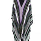 Chic Geometric Fantasy Fringed Poncho