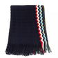 Geometric Fantasy Fringed Scarf in Multicolor