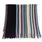 Geometric Fantasy Fringed Scarf Multicolor