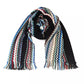 Geometric Fantasy Fringed Scarf Multicolor