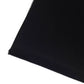 Elegant Fringed Logo Scarf in Black