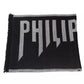 Elegant Gray Fringed Wool Blend Scarf