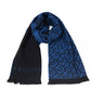 Chic Monogram Fringed Scarf