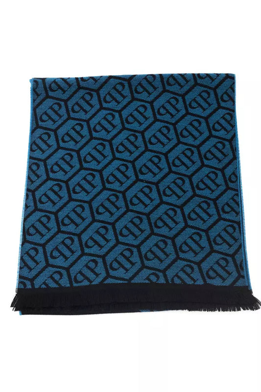 Elegant Fringed Monogram Scarf