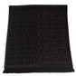 Chic Monogram Fringed Scarf