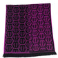 Elegant Monogram Fringed Scarf
