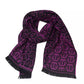 Elegant Monogram Fringed Scarf
