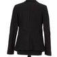 Elegant Slim Cut Fabric Jacket with Lurex Details